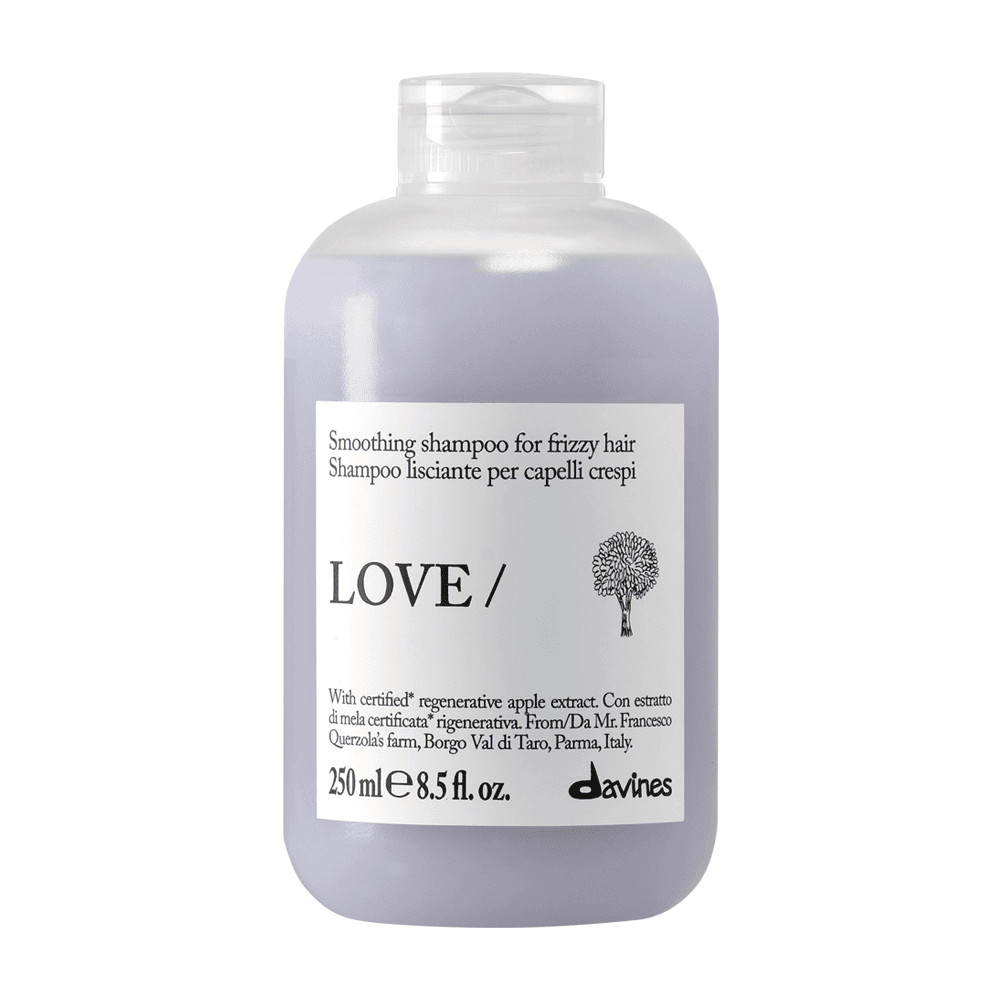 Love Smoothing | Wygładzający szampon do włosów niesfornych i puszących się