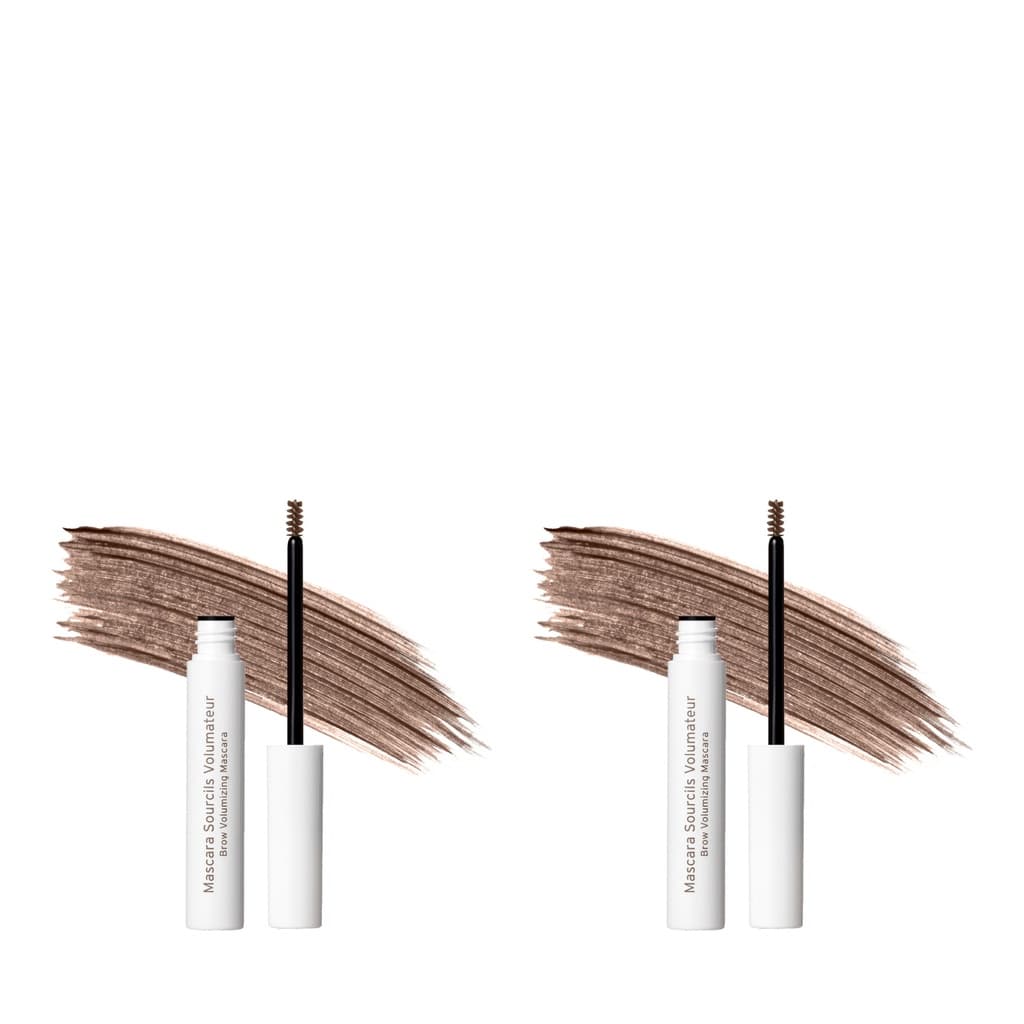 Brow Volumizing Mascara Light Brown | Koloryzujące i pielęgnujące serum do brwi Zestaw