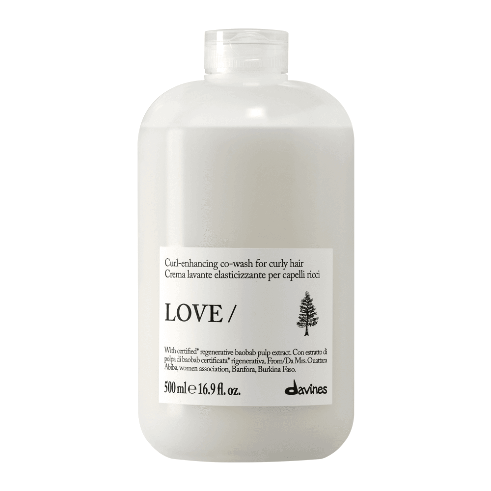 LOVE Curl | Krem oczyszczający co-wash podkreślający skręt do włosów kręconych i falowanych