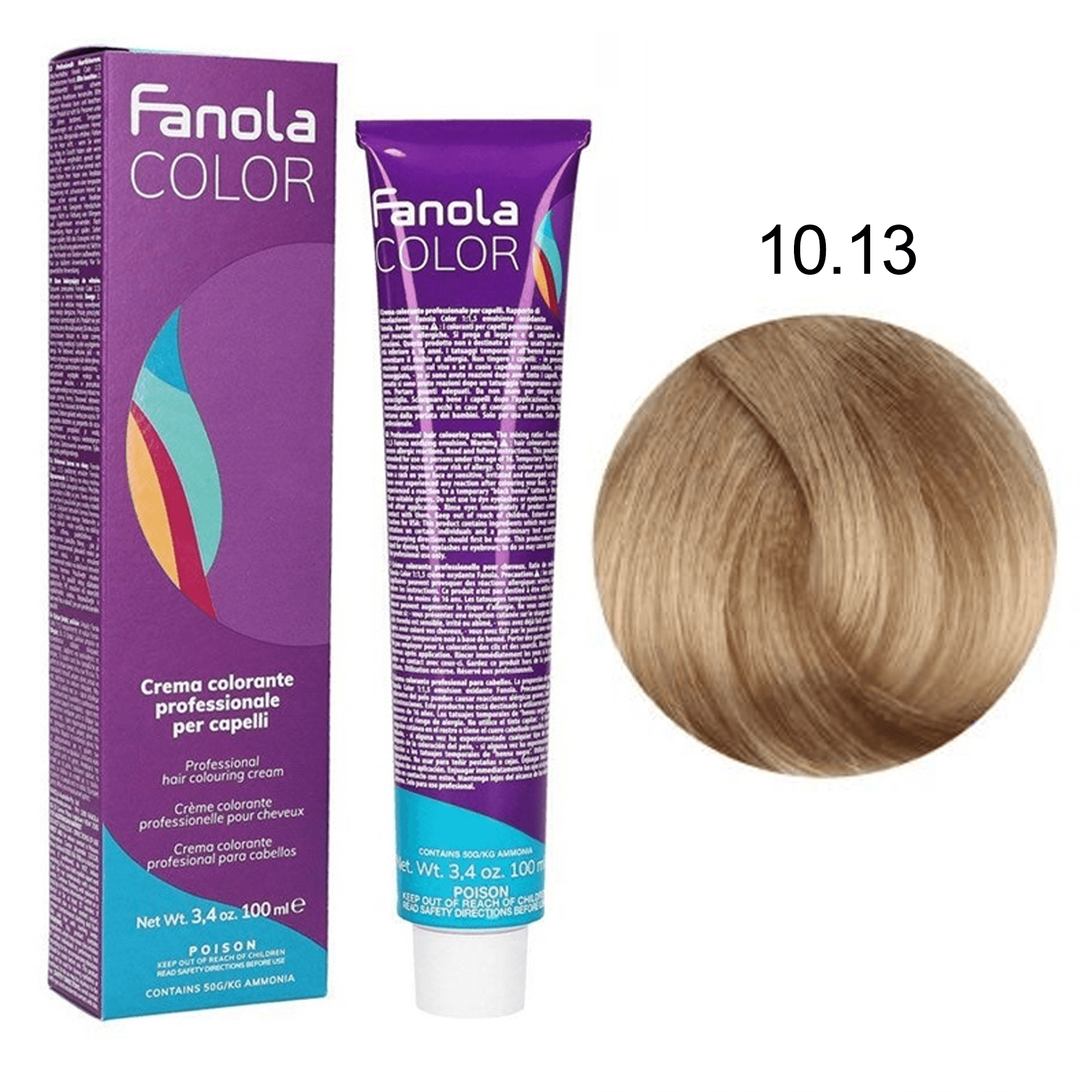 Color Crema | Farba do włosów 10.13 – popielato-złoty platynowy blond