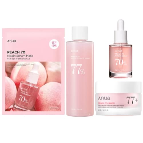 Peach + Niacin Brightening Set