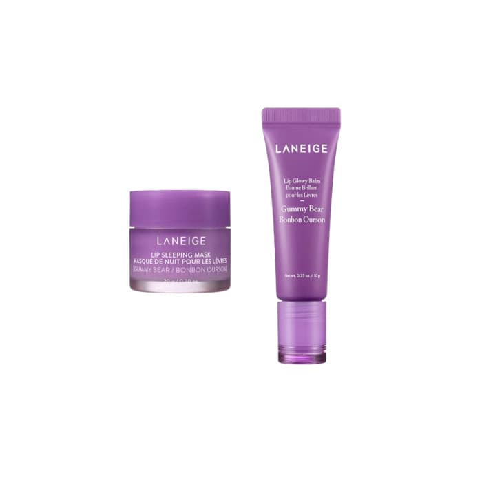Lip Sleeping Mask - - Gummy Bear (.) X Lip Glowy Balm - - Gummy Bear (.)
