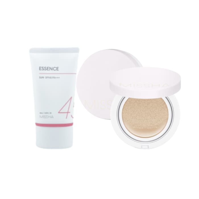 Essence Sun X Magic Cushion Cover Lastng # 21 zestaw