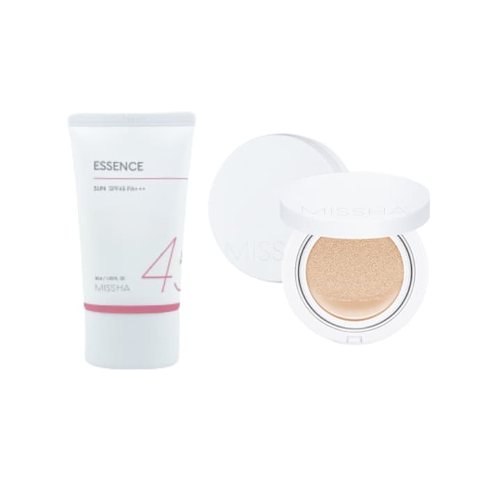Essence Sun X Magic Cushion Moist Up Light Beige Set