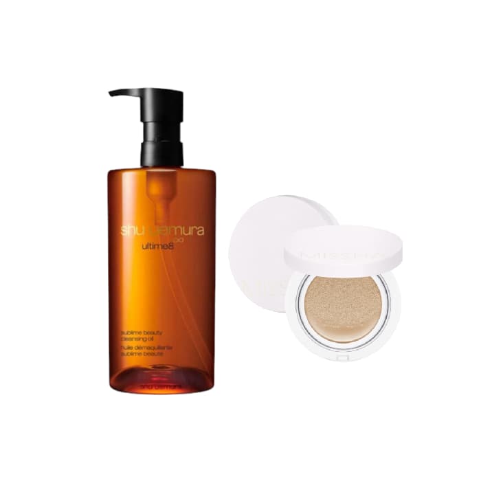 MISSHA x Shu Uemura - Magic Cushion Cover Lasting - No.23 X Shu Uemura - Ultime8 Sublime Beauty Cleansing Oil - (.)