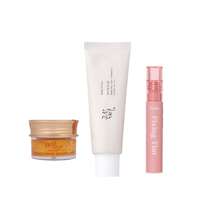 SKINFOOD X ETUDE X BEAUTY OF JOSEON Let it Glow Set