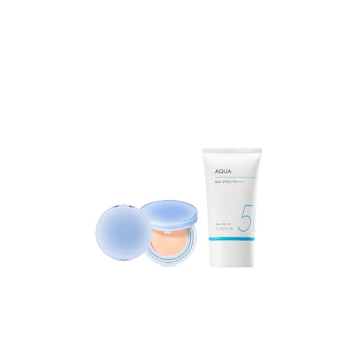 MISSHA - All-Around Safe Block Aqua Sun SPF50+ PA++++ (New version of All-Around Safe Block Aqua Sun Gel ) - X Romand -