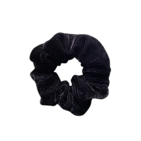 Velvet Hair Tie -. - Black