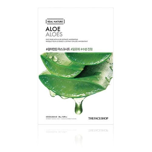 Real Nature Face Mask - Aloe -