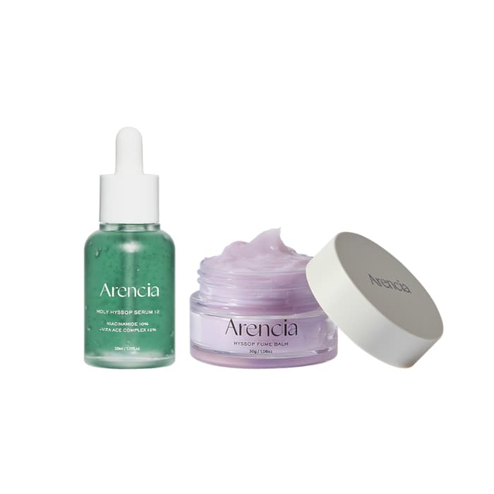 Holy Hyssop Serum 12 - & Hyssop Fume Balm - Set