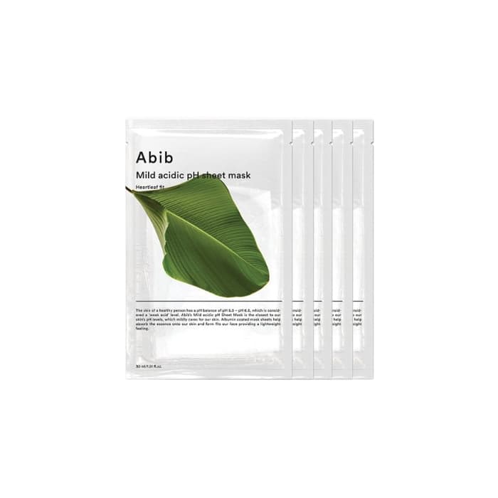 Mild Acidic pH Sheet Mask - Heartleaf Fit (.) Set