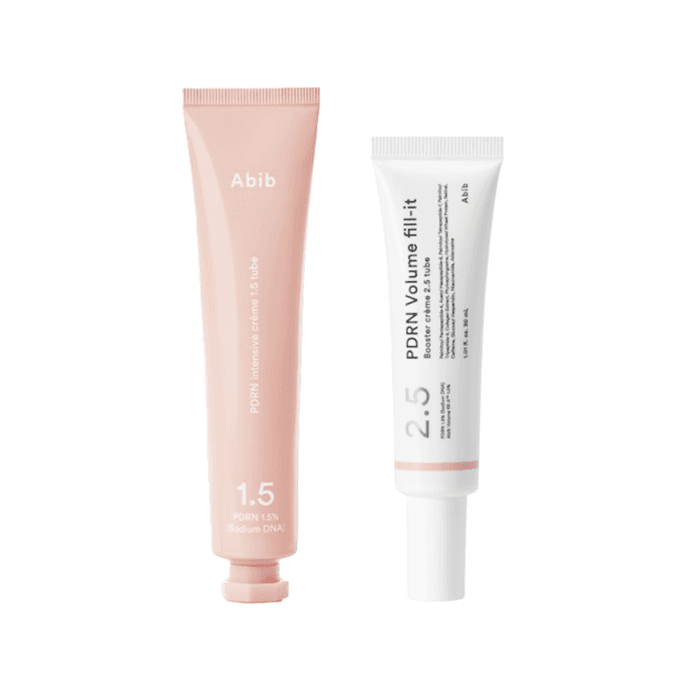 PDRN Intensive Creme 1.5 Tube (1ea) X PDRN Volume Fill-It Booster 2.5 Tube (1ea) Set