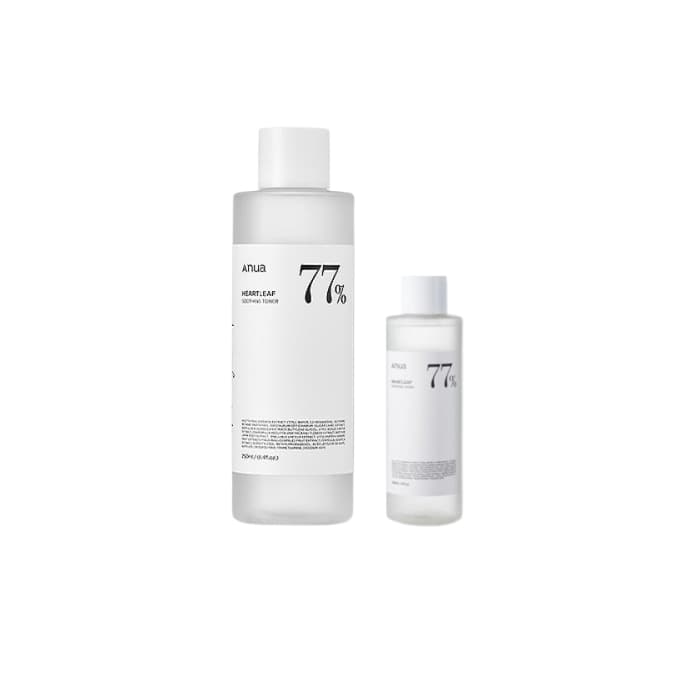 Heartleaf 77% Soothing Toner Set