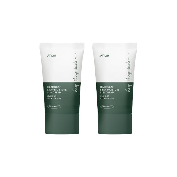 Heartleaf Silky Moisture Sun Cream SPF 50+ — krem z filtrem