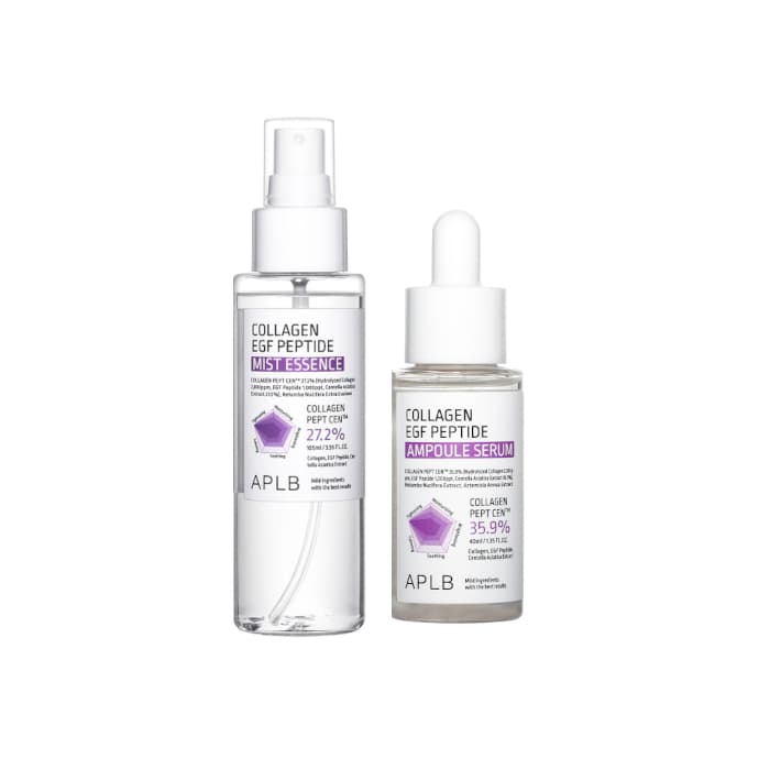 Collagen EGF Peptide Ampoule Serum - (.) + Mist Essence - (.) Set