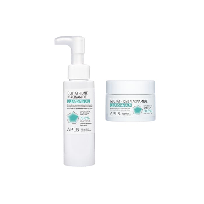 Glutathione Niacinamide Cleansing Oil - & Cleansing Balm - Set