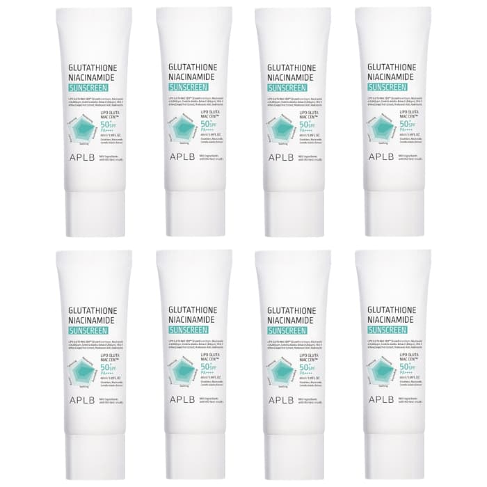Glutathione Niacinamide Sunscreen SPF50+ PA++++ - (.) Set