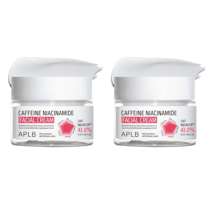 Caffeine Niacinamide Facial Cream - (.) Set