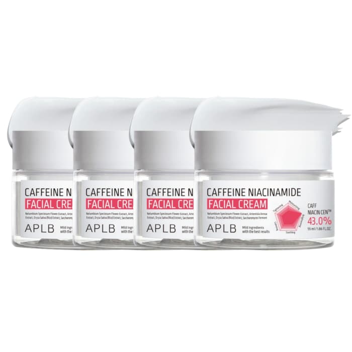 Caffeine Niacinamide Facial Cream - (.) Set