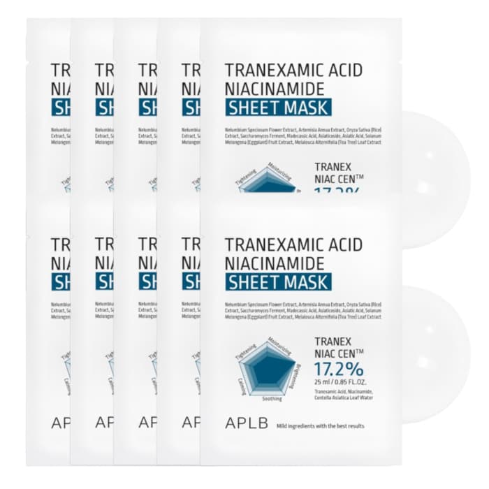 Tranexamic Acid Niacinamide Sheet Mask (.) Set