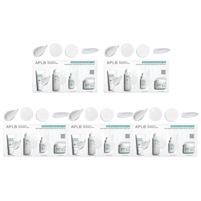 Glutathione Niacinamide 4-in-1 Sachet Pack (.) Set