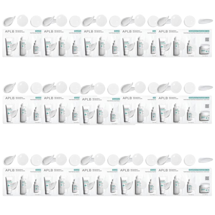 Glutathione Niacinamide 4-in-1 Sachet Pack (.) Set