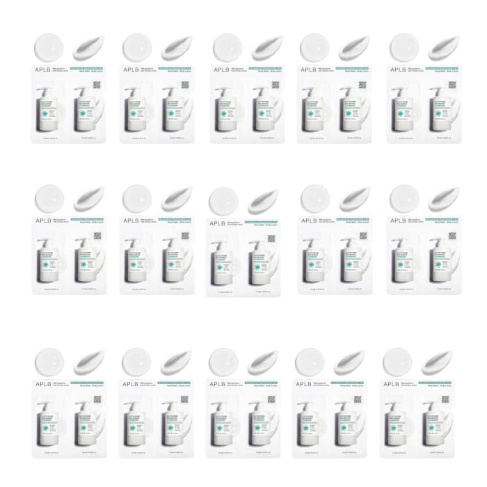 Glutathione Niacinamide Body Lotion & Wash Sachet Pack (.) Set