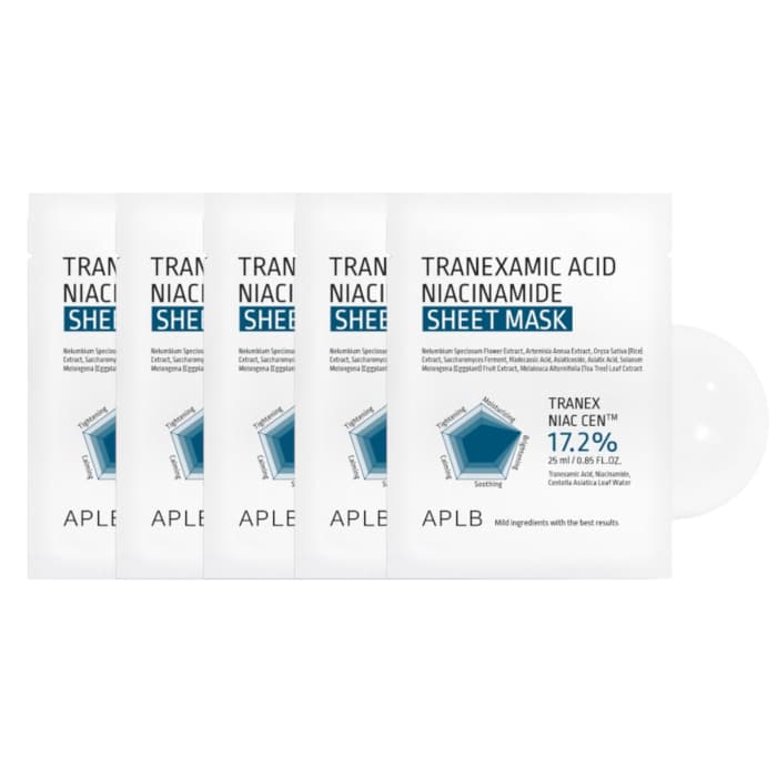 Tranexamic Acid Niacinamide Sheet Mask -.* (.) Set