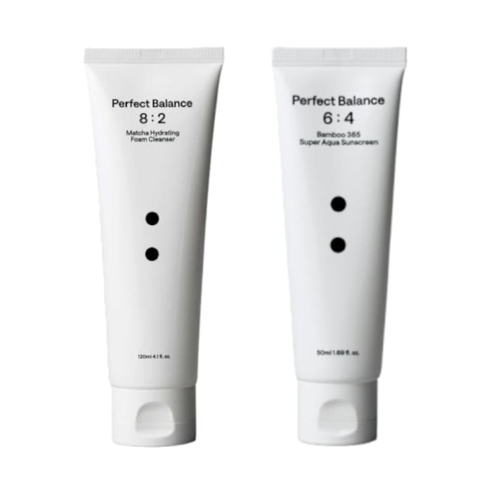 Matcha Hydrating Foam Cleanser (New version) - (1ea) + Bamboo 365 Super Aqua Sunscreen SPF50+ PA++++ -.