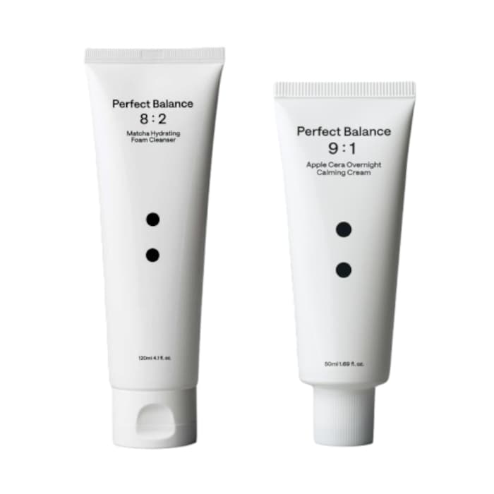 Matcha Hydrating Foam Cleanser (New version) - (1ea) + Apple Cera Overnight Calming Cream - (1ea) Set