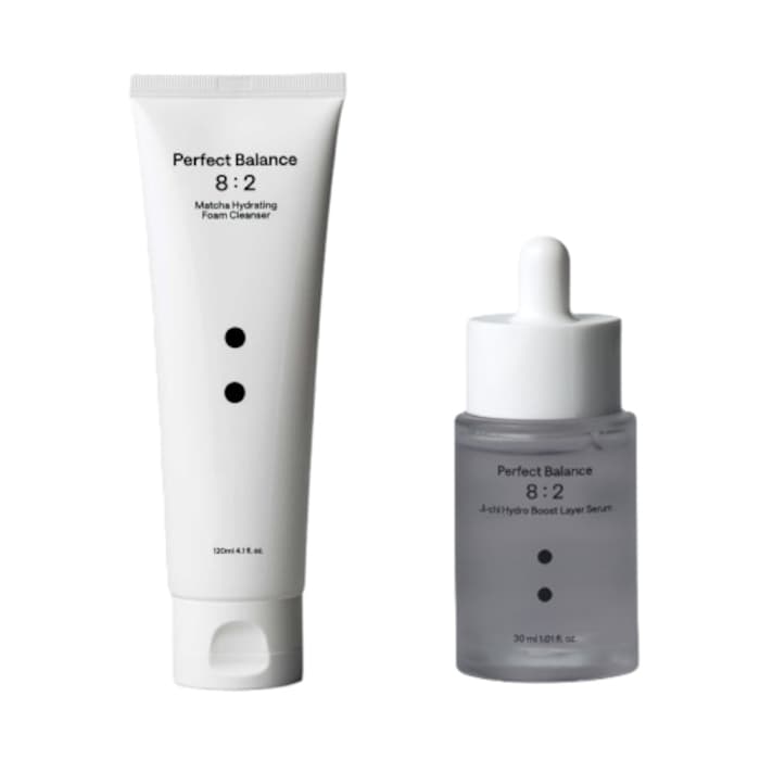 Matcha Hydrating Foam Cleanser (New version) - (1ea) + Ji-chi Hydro Boost Layer Serum - (1ea) Set