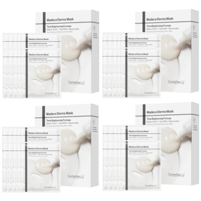 Madeca Derma Mask Tone Brightening Formula - 4ea