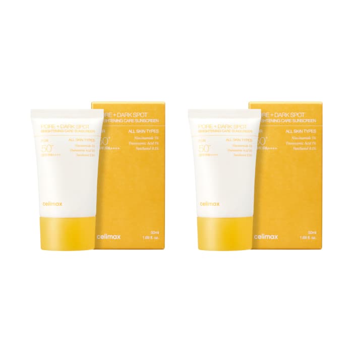 Pore + Dark Spot Brightening Care Sunscreen SPF50+ PA++++ - (.) Set