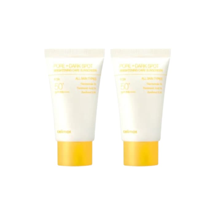 Pore + Dark Spot Brightening Care Sunscreen SPF50+ PA++++ - (2ea) Set