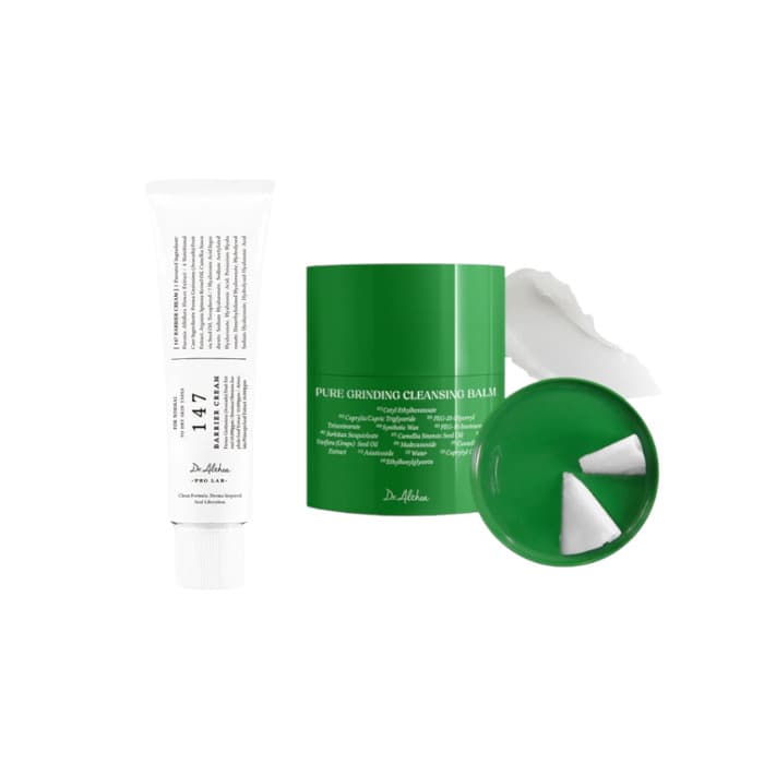 147 Barrier Cream (.) X Pure Grinding Cleansing Balm (.) Set