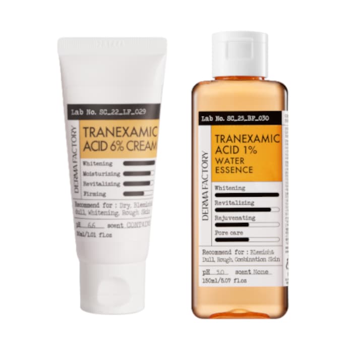 Tranexamic Acid 6% Cream - (1ea) & 1% Water Essence - (1ea) Set