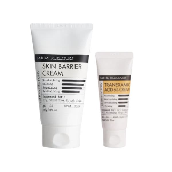 Tranexamic Acid 6% Cream - (1ea) & Skin Barrier Cream - (1ea) Set