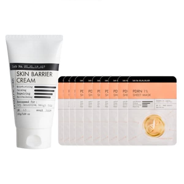 Skin Barrier Cream - (1ea) & PDRN 1% Sheet Mask - Set