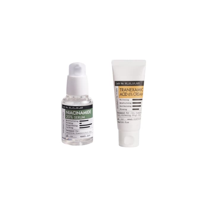 Tranexamic Acid 6% Cream - (1ea) & Niacinamide 20% Serum - (1ea) Set