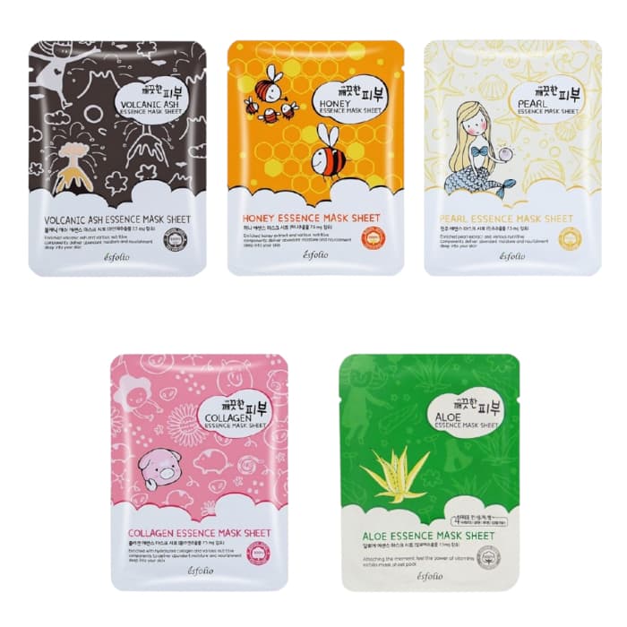 Pure Skin Essence Mask Sheet (.) Buffet Set A