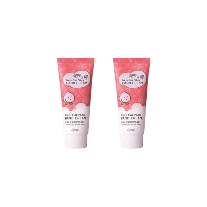 Pure Skin Fresh Pink Peach Hand Cream - (.) Set