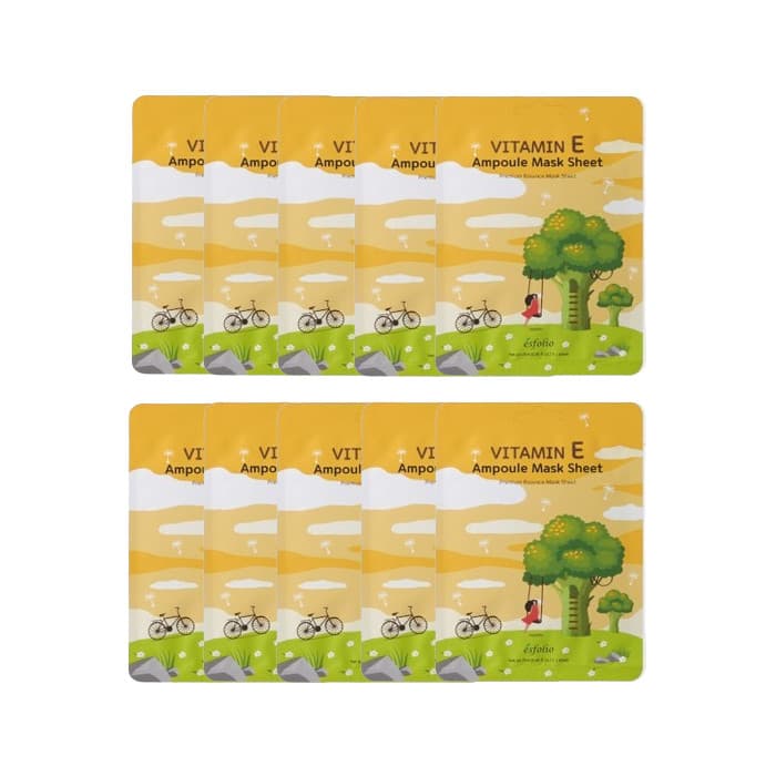 Vitamin E Ampoule Mask Sheet - (.) Set