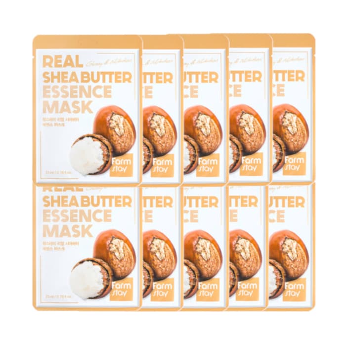 Real Essence Mask - - Shea Butter (10ea) Set
