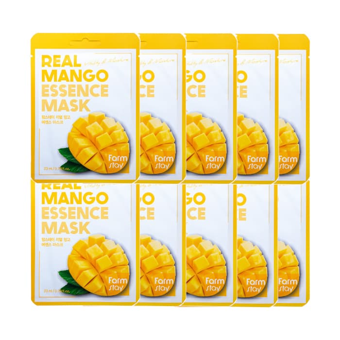 Real Essence Mask - - Mango (10ea) Set