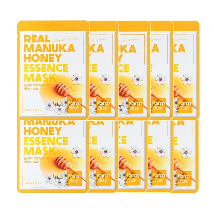 Real Essence Mask - - Manuka Honey (10ea) Set