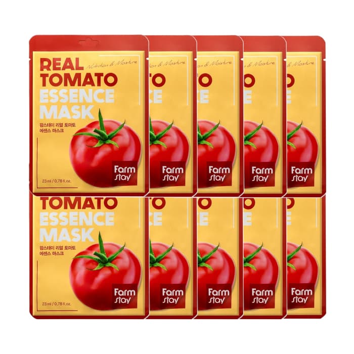 Real Essence Mask - - Tomato (10ea) Set