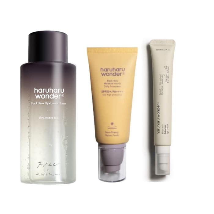 Black Rice Makeup Prep Combo Set