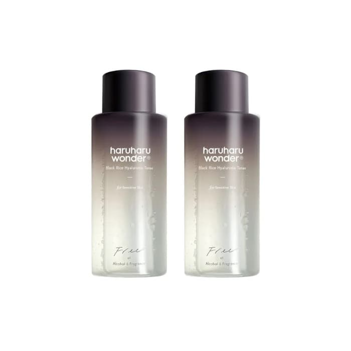 Black Rice Hyaluronic Toner - Fragrance Free - (.) Set