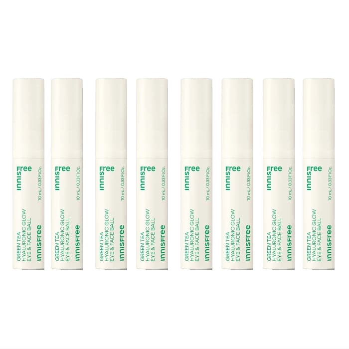Green Tea Hyaluronic Glow Eye & Face Ball - (.) Set