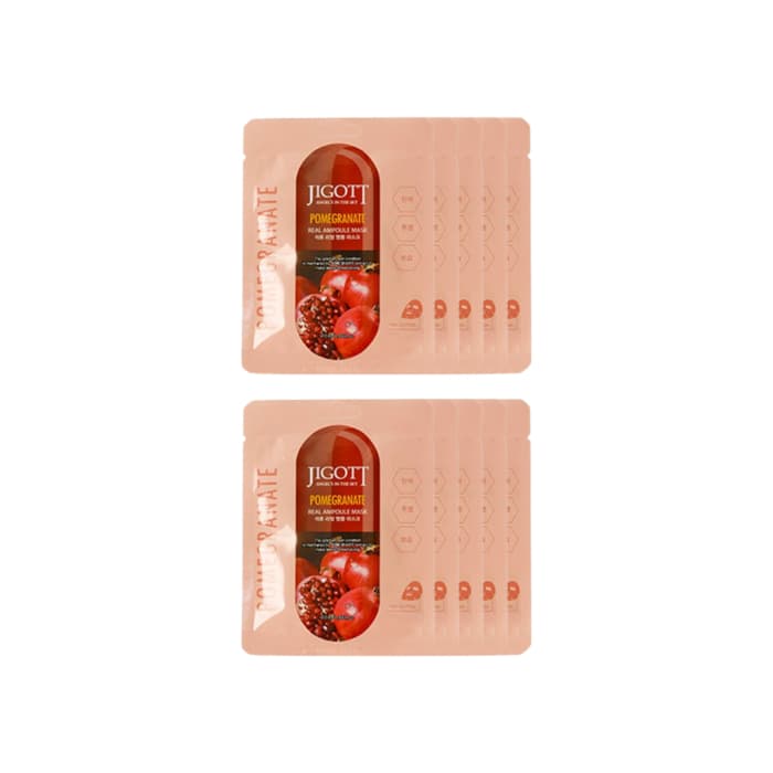 Real Ampoule Mask Pomegranate -. Set